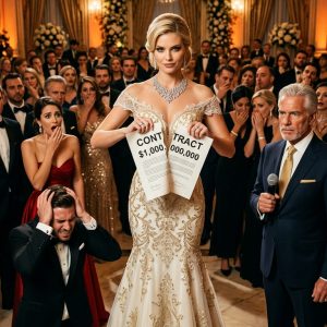 At a partner gala, my husband publicly announced he would marry his secretary as his wife. I made no scene; I simply tore up a contract worth hundreds of billions. He froze, jaw dropped, when my billionaire father walked in and declared:…