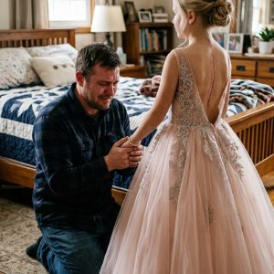 My 8-year-old daughter texted me: ‘Dad, come to my room. Just you.’ I thought she just needed help adjusting her recital dress. However, the terrifying secret she revealed just moments before stepping onto the piano stage instantly shattered my trust in every single person I had ever allowed near her.