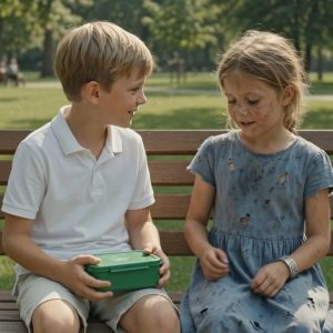 The Boy Who Shared Half His Lunch