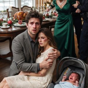 I came home early from a business trip to find my bruised wife was locked in a closet, my newborn son was freezing to death near an open window while my mom was hosting a luxury party downstairs. “Drama queen,” my mother hissed, holding a crystal glass. My blood ran cold. I didn’t ask. I scooped up my wife and baby, and left the house. She thought she ruled my home. Until the moving trucks arrived the next morning.