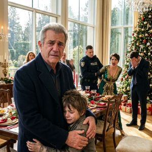 On Christmas Eve, I found my grandson barefoot and freezing in the snow outside his house. Inside, his father and cruel stepmother were laughing, eating dinner. “She locked me out for 2 hours because I dropped the sweet potatoes,” he shivered. I stormed inside. “This is my house. He broke my rules!” the stepmother sneered. My cowardly son panicked. I didn’t scream. I went upstairs to pack my grandson’s bags. But what I found hidden in his bedroom exposed a dark, horrifying secret that would send them both to prison.