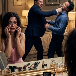 My husband beat me because I forgot to add salt to his soup. The next morning, he tossed a makeup box onto the bed and ordered, “Cover those bruises and smile. My boss is coming over today.” I stayed silent, hiding the satisfaction rising beneath my fear. What he didn’t know was that his powerful boss was my older brother—and I had already sent him every photograph.