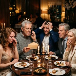 I never told my arrogant son-in-law that I secretly owned the multi-million dollar manufacturing company where he served as CEO. Believing I was just a broke, pathetic old man, his wealthy father pushed a $25,000 check across our dinner table, sneering: “Take this and stop being a burden to my son’s future!” I quietly answered a call. Staring in absolute horror, his smug face lost all color when…