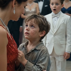 Ten years ago, they told me one of my twin boys had di//ed. But during a luxury gala, my surviving son found a shivering, starving street kid outside. Staring at his identical face and the yellowed newborn ID band still wrapped around his thin wrist, I gasped in horror. Before I could process it, my billionaire ex-husband called and sneered: “Keep the boy quiet, or I’ll make sure both of your sons disappear for good.” He had no idea that my next ruthless move to destroy his empire would…