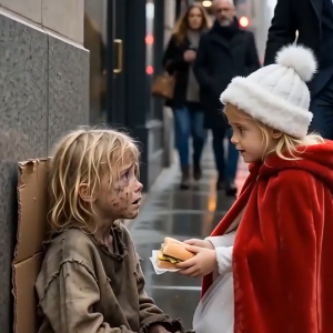 Emma Ran to a Homeless Girl… Then Her Father Saw Two Identical Faces