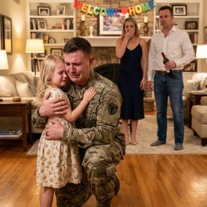 “Mom brings a man over while you’re deployed. My brother calls him Uncle Brett,” my 15-year-old texted me at midnight in my military base. Reviewing secret cameras, I saw her lover wearing my apron. But when my cheating wife tried to liquidate our $45K college fund to buy him a Range Rover, my blood ran cold. Securing an off-the-grid early flight home, I prepared to execute a devastating…