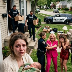 Just three weeks after my husband’s tragic death, I used his life insurance to buy a small home. But my MIL arrived at midnight, demanding I sleep on the floor: “You have this house because my son died; don’t act like you’re better than us,” But her arrogant, triumphant smile instantly evaporated when she burst through the front door, she didn’t know who was waiting inside.