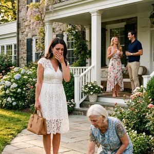 After 6 years working abroad, I came home to surprise my mom in the $600K house I bought her. My brother’s wife answered the door: “The maid is out back.” The maid was my mom