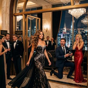 I arrived at a private club for our 5th anniversary, but the hostess smirked, “Members only. Your husband is inside with a real lady.” Inside, he was sliding a $200,000 ring onto his boss’s finger. I didn’t cry. I called my uncle, the Director of the FBI. “Audit this club and freeze my husband’s accounts for fraud.” By the time I reached my car, 30 federal agents stormed the club with handcuffs ready.